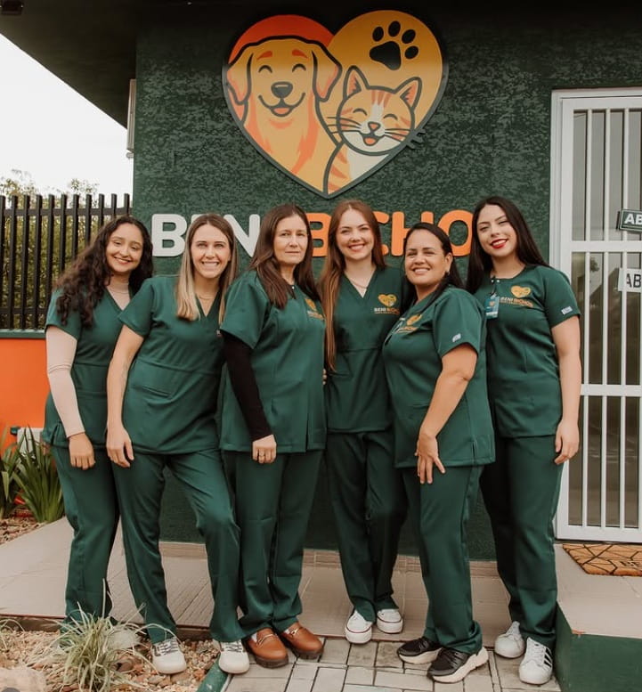Fachada da Beni Bichos Clínica Veterinária em Jaraguá do Sul
